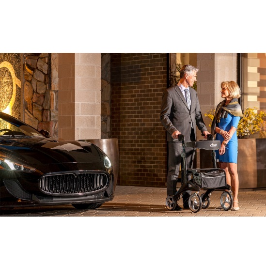 Drive Medical Nitro Elite CF Rollator SpinLife