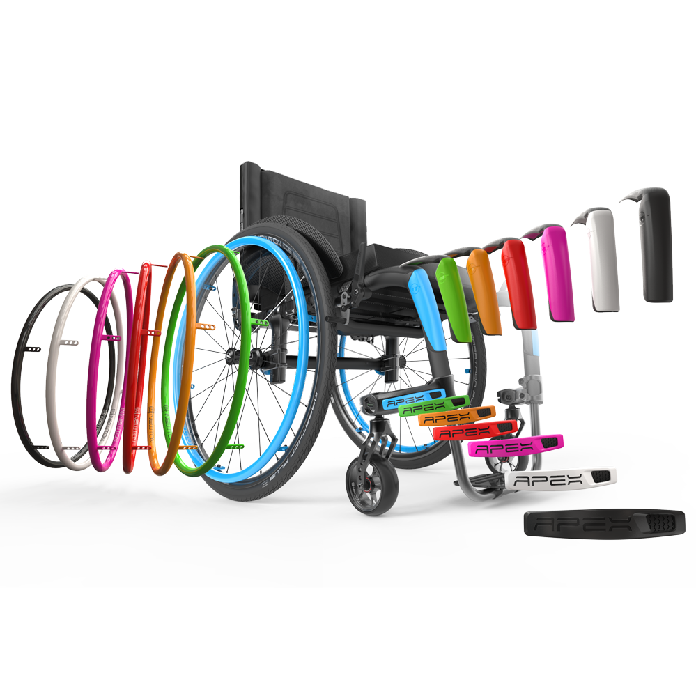 Motion Composites APEX Carbon Fiber Motion Composites Rigid Wheelchairs