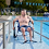 Pool Access Chair with Mesh Seat