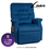 PR-458 3-position Lift Chair by golden technologies in SpinLife exclusive Luxe fabric sapphire