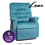 PR-458 3-position Lift Chair by golden technologies in SpinLife exclusive Luxe fabric spa