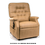 PR-458 3-position Lift Chair by golden technologies in brisa buckskin