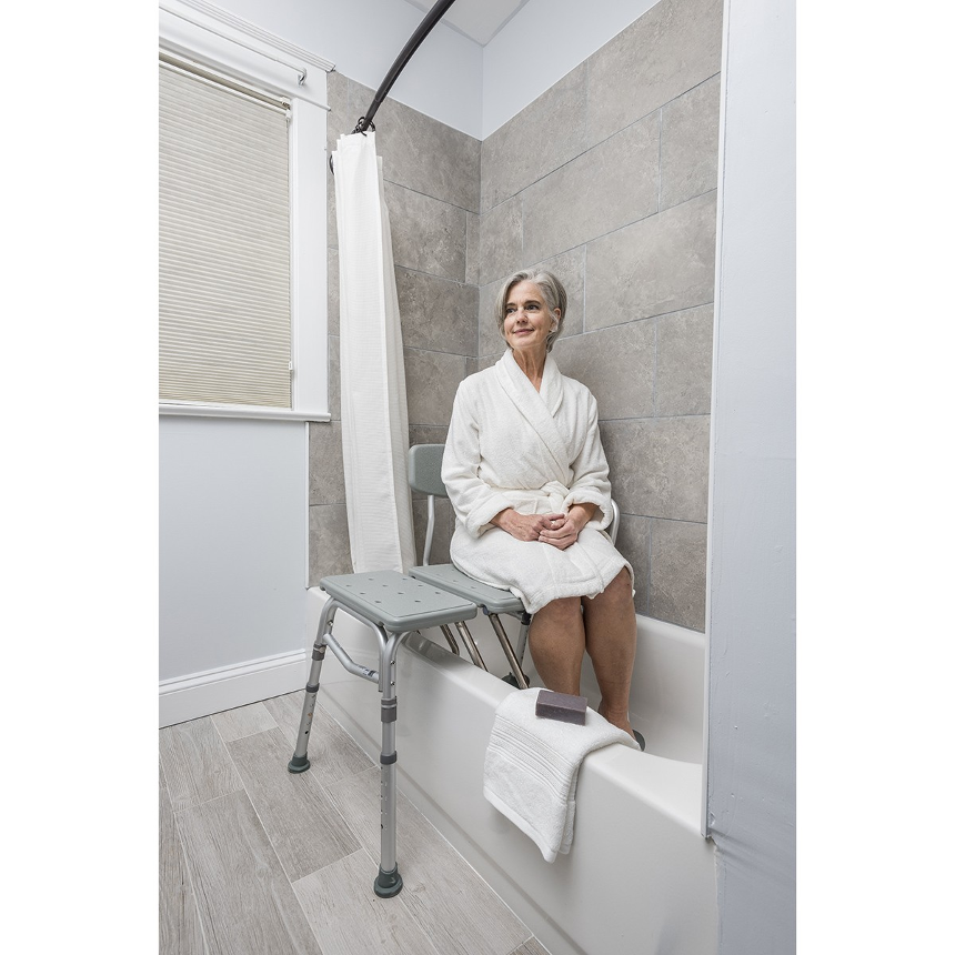 Drive Medical Splash Defense™ Transfer Bench SpinLife