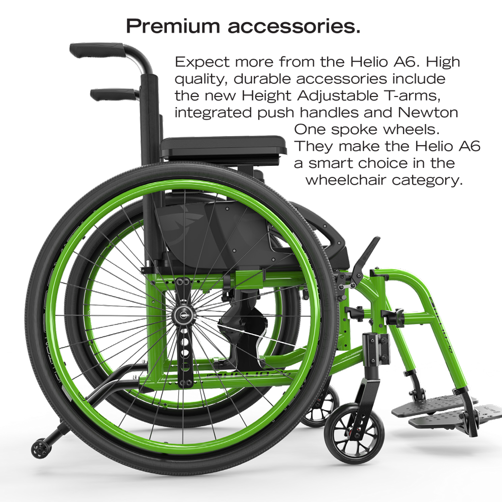 Motion Composites Helio A6 Motion Composites Folding Wheelchairs