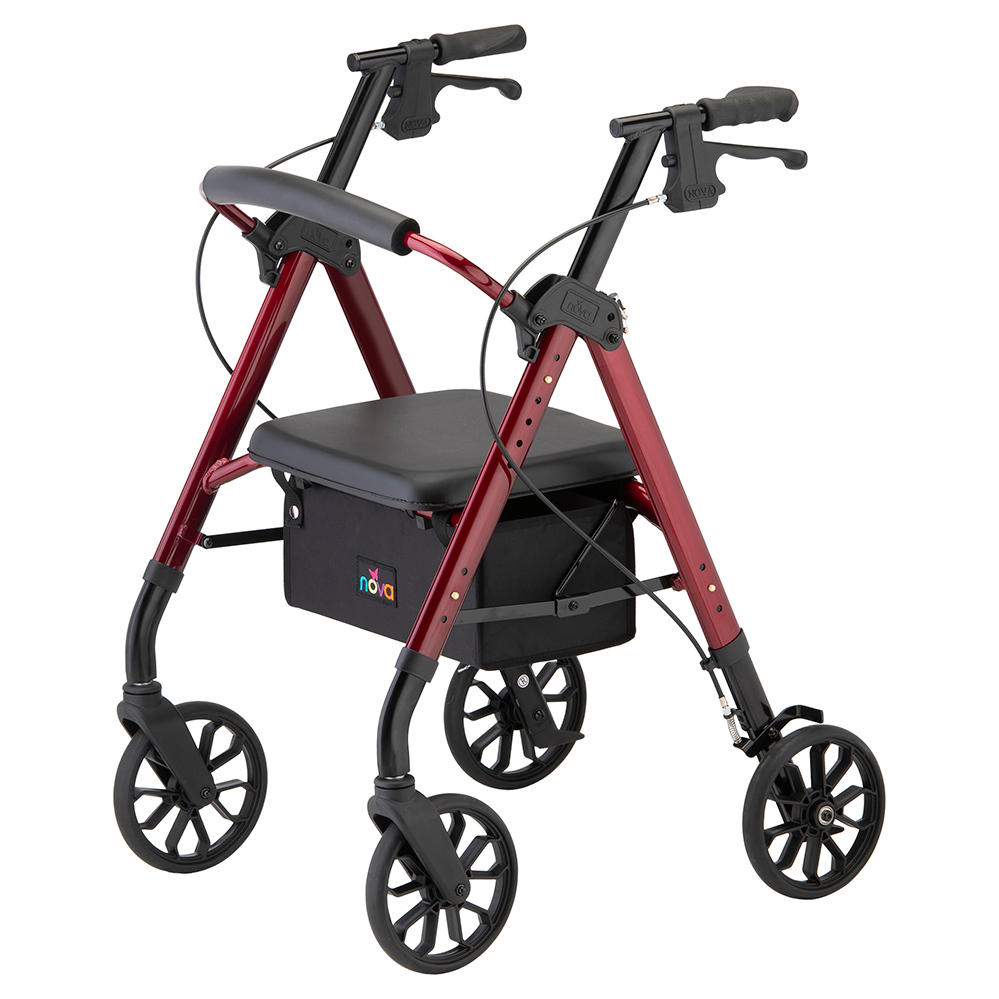 Nova STAR 8 Nova Rolling Walkers W/Handbrakes