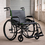 Heavy Duty Featherweight 22” Wheelchair by Feather