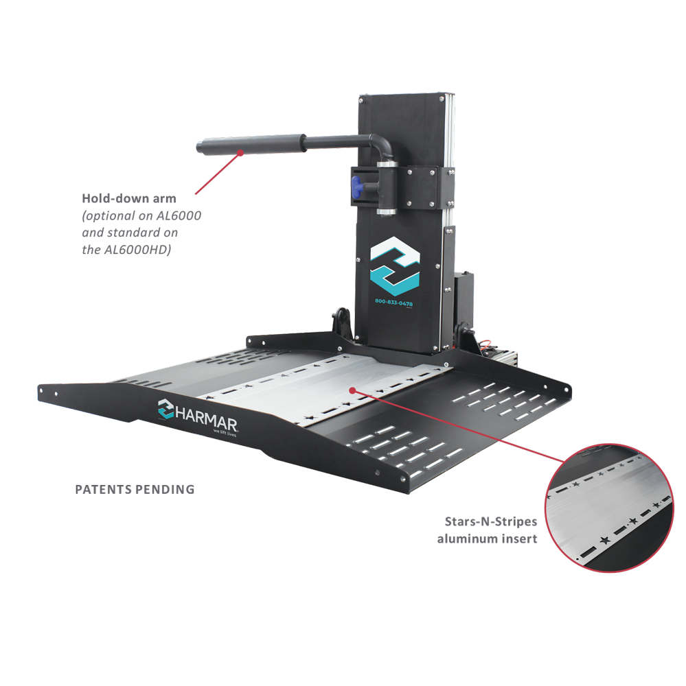 Harmar AL6000 Ultimate Inside Platform Lift SpinLife