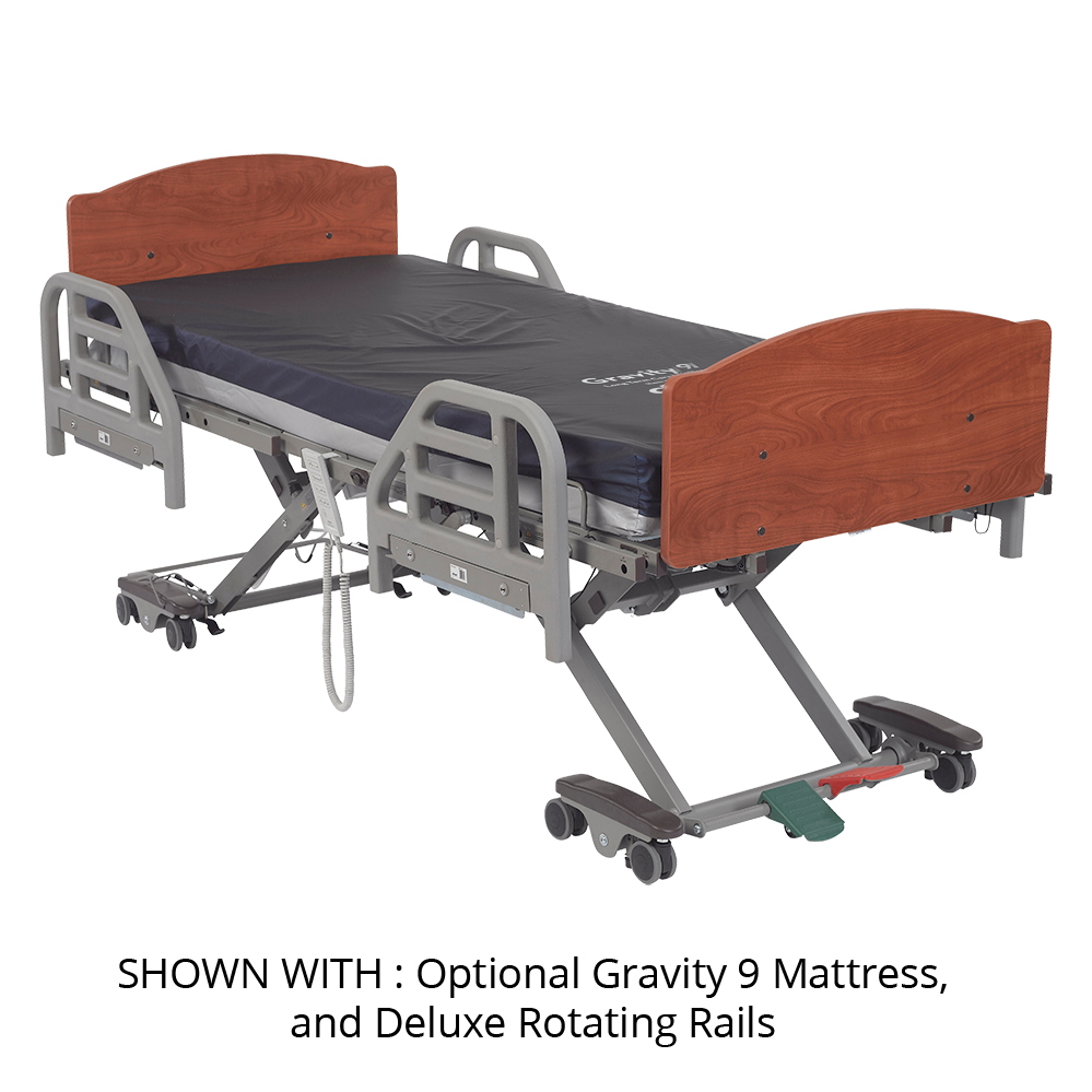 Drive Medical Prime Care Deluxe Adjustable Bed SpinLife