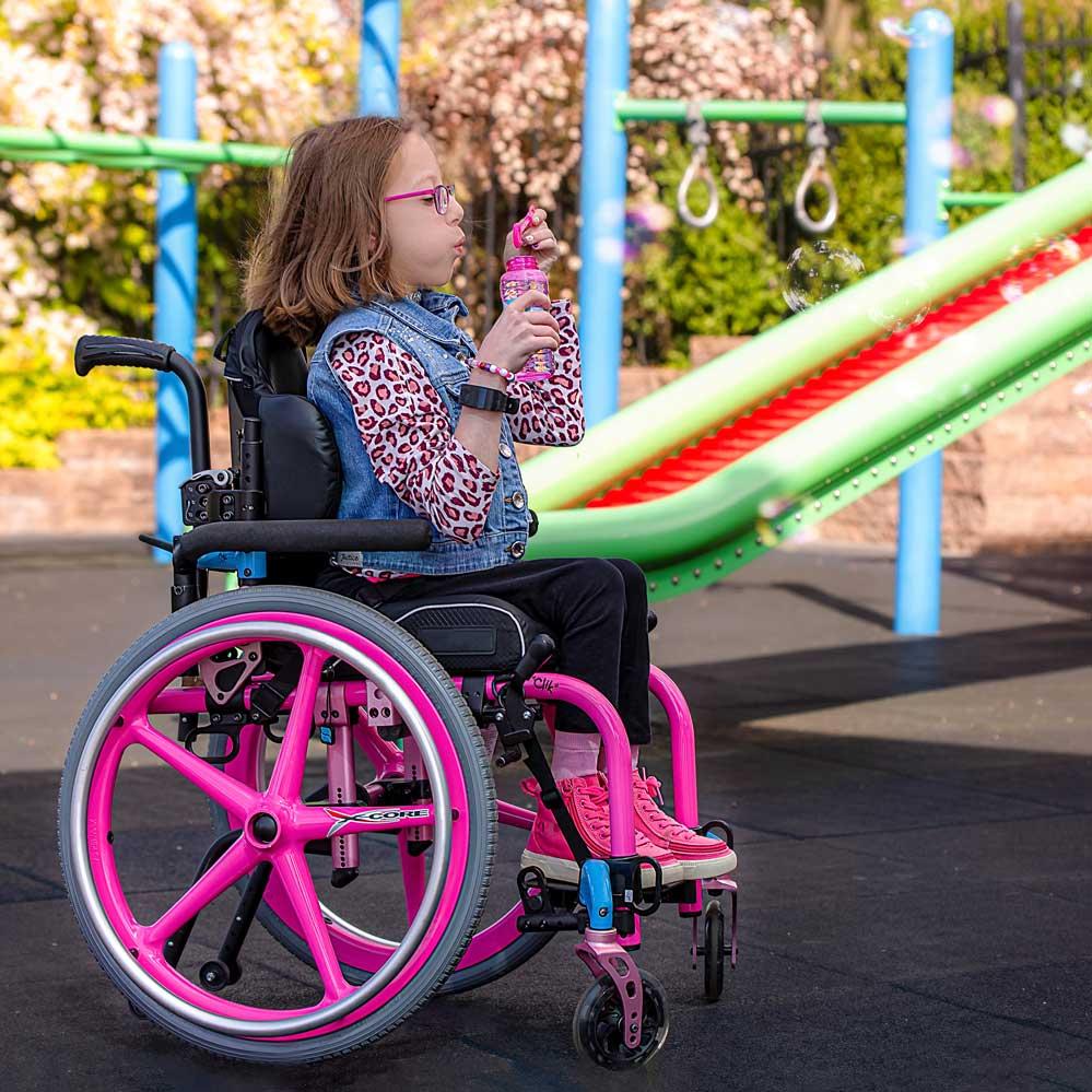 Ki Mobility Little Wave Clik XP & XPe Pediatric Wheelchair Ki Mobility Pediatric Wheelchairs