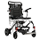 Jazzy Carbon Folding Power Chair by Pride in white
