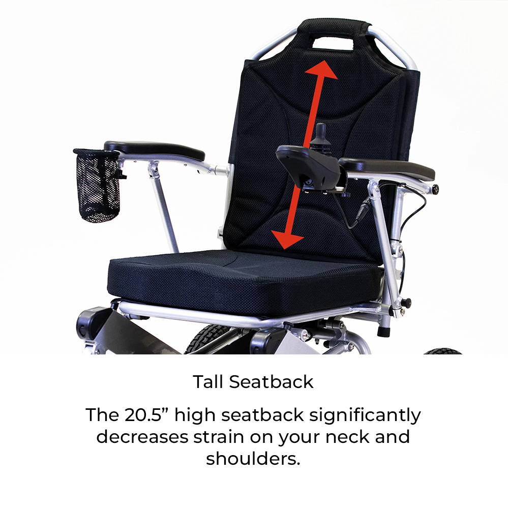 Travel Buggy CITY 2 PLUS HD Travel Buggy Folding Power Wheelchairs