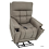 Pride VivaLift! Ultra lift chair with heat and air cell massage in Dove