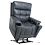 Pride VivaLift! Ultra lift chair with heat and air cell massage in Slate