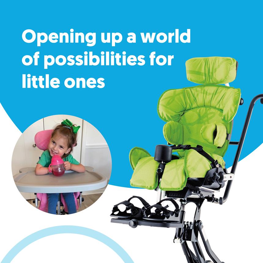 Sunrise/Leckey Squiggles Seating System SpinLife