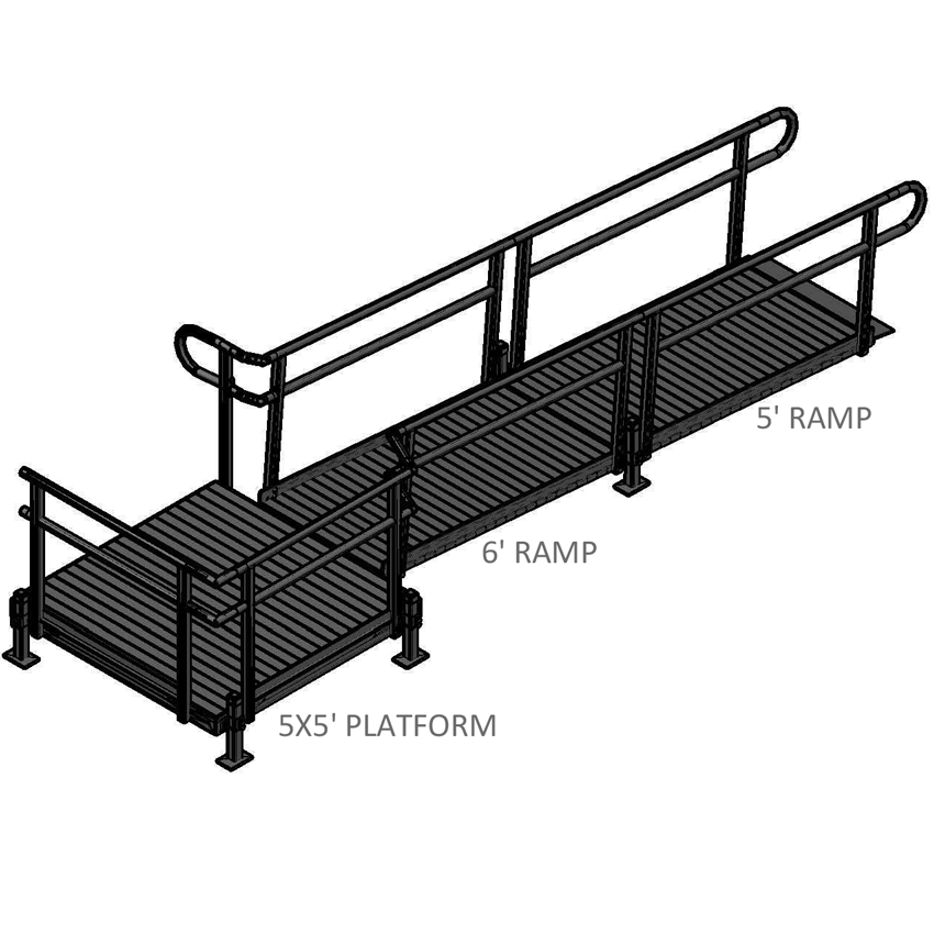 Harmar 11Foot Modular Ramp Modular Ramps SpinLife