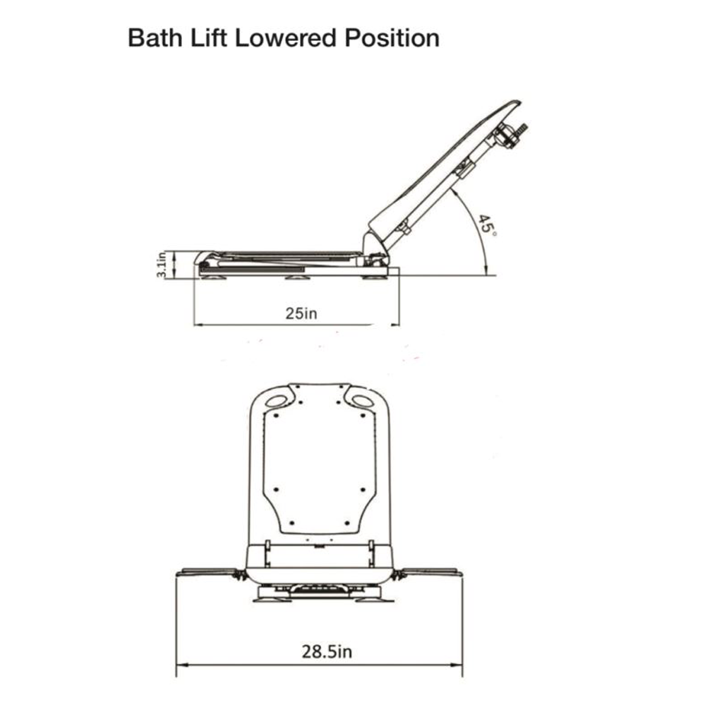Pediatric BathLyft Bath Lifts SpinLife