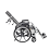 Viper Plus Reclining Wheelchair- Slight recline