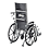 Viper Plus Reclining Wheelchair-Rear view