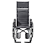 Viper Plus Reclining Wheelchair-Front view