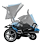 Dyno Stroller- shown being folded Dyno Stroller- shown being folded