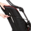 The hip angle is easy adjustable with a simple lever