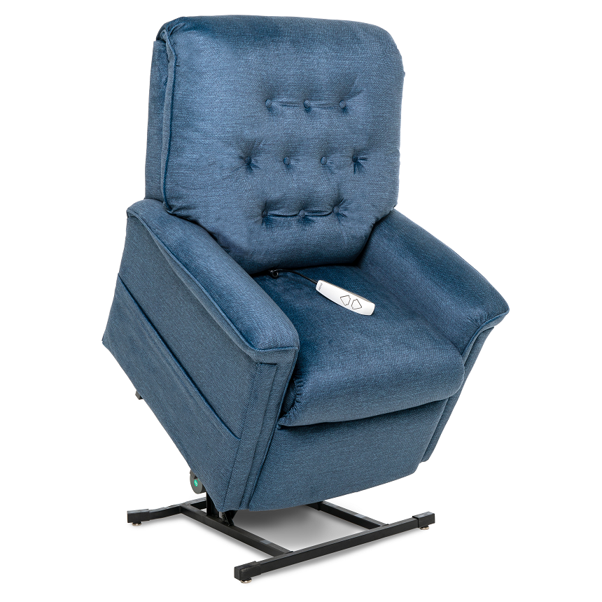 Image of blue Heritage LC-358 3 Position Lift Chair 