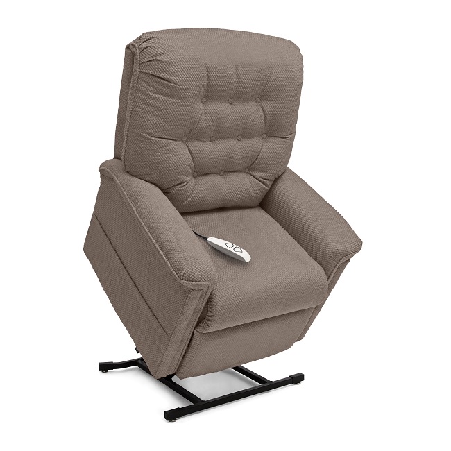 Image of Stone colored Heritage LC-358 Line 3-Position lift chair by Pride