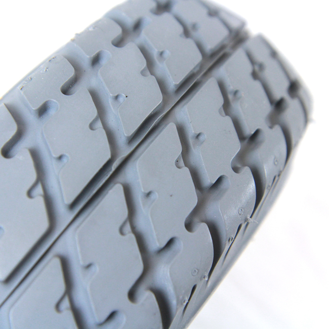 Invacare 10" Gray FoamFilled Drive Wheel Assembly for Pronto Series