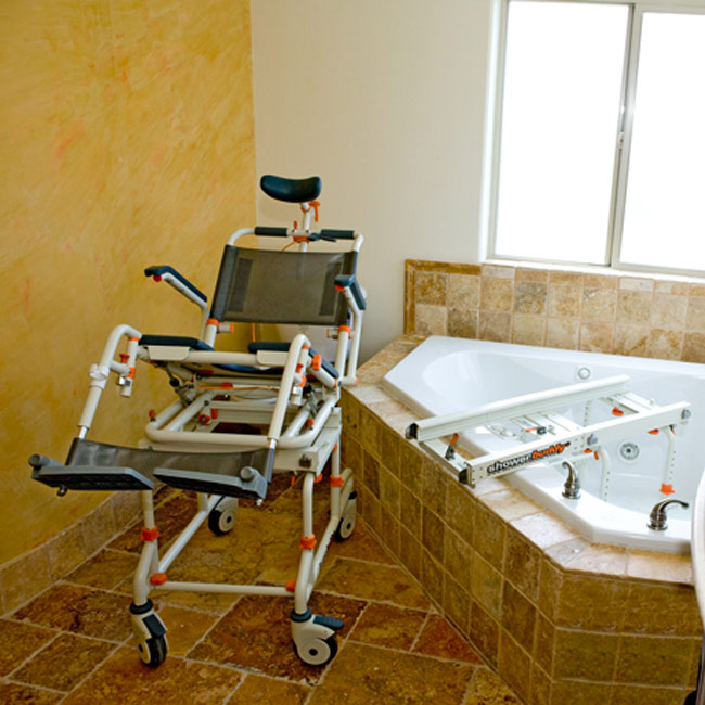 Showerbuddy TubBuddy with Tilt SpinLife