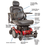 Compass HD Power Wheelchair by Golden Technologies