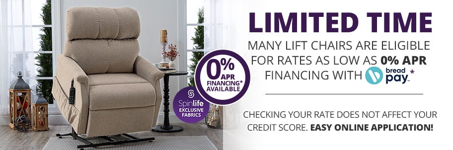 0% APR Financing Available through Bread*