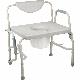 Drive Medical Deluxe Bariatric Drop-Arm Commode
