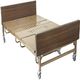 Bariatric Hospital Bed w/ 1 Set Of Half Length Bed Rails & High Density Foam Mattress - 54"