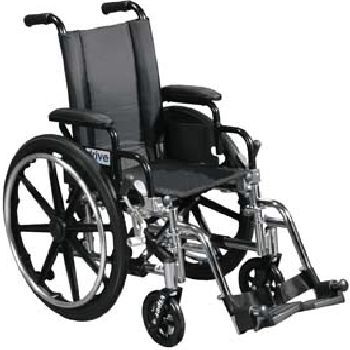 Viper Wheelchair w/ Detachable Desk Length Arms - 18" 