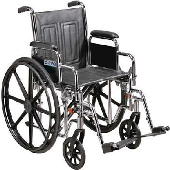 Sentra EC Wheelchair w/ Detachable Desk Arms - 20" 