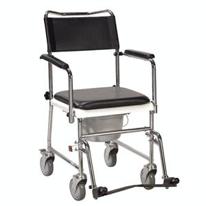 Drive Medical Drop-Arm Transport Commode