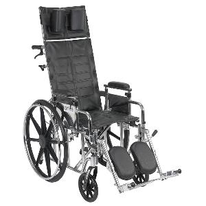 Drive Medical Deluxe Sentra Full Reclining Wheelchair