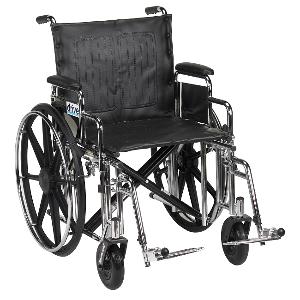 Drive Medical Sentra HD 500 Heavy Duty/High Weight Capacity Wheelchair