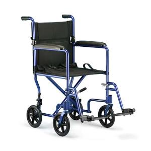 Invacare Deluxe Lightweight Aluminum Transport Chair