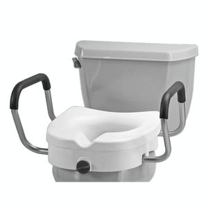 Nova Raised Toilet Seat with Detachable Arms