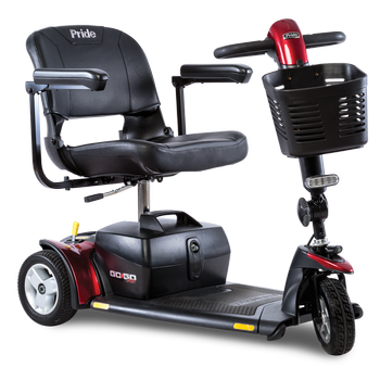 Pride Go Go Sport 4-Wheel w/ EZ Turn - Pride 4-Wheel Travel