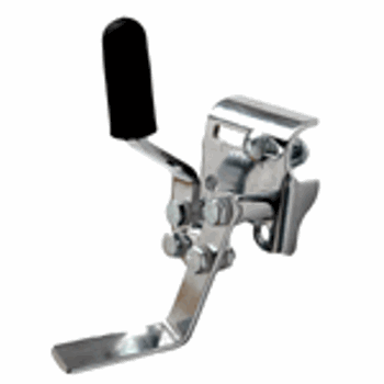 Wheel Lock Assembly, Left Hand, Push-to-Lock, Bolt-on, For Invacare Conventional Detachable Arms 