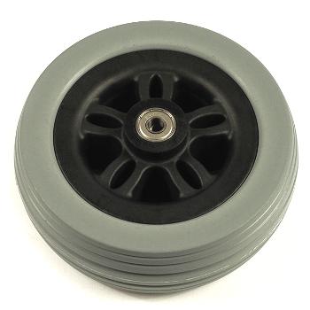 Pride 6" Gray Caster Wheel Assembly for Jazzy 614/614HD Pride Mobility Parts
