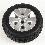 9"x3" Flat-Free Drive Wheel Assembly for Jazzy Select Elite