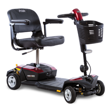 Pride Go-Go LX 4-Wheel with CTS Suspension 4-Wheel Travel Scooters