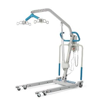 Medline Powered Base Patient Lift Heavy Duty/High Weight Capacity Patient Lift