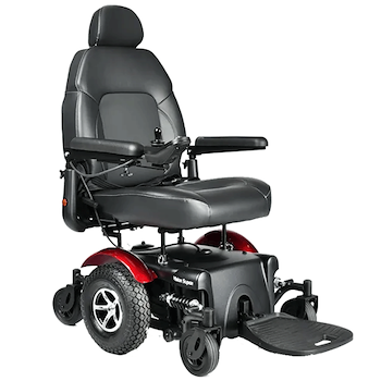 Merits Health Vision Super Heavy Duty Power Chair Heavy Duty/High Weight Capacity Power Wheelchair