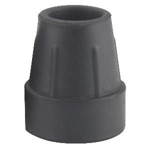 Drive Medical 1" Black Cane Tips (Box of 8)