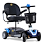Buzzaround EX 4-Wheel by Golden Technologies in Blue with Sporty Headlight Buzzaround EX 4-Wheel by Golden Technologies in Blue with Sporty Headlight