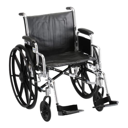 Heavy Duty Steel Wheelchair 